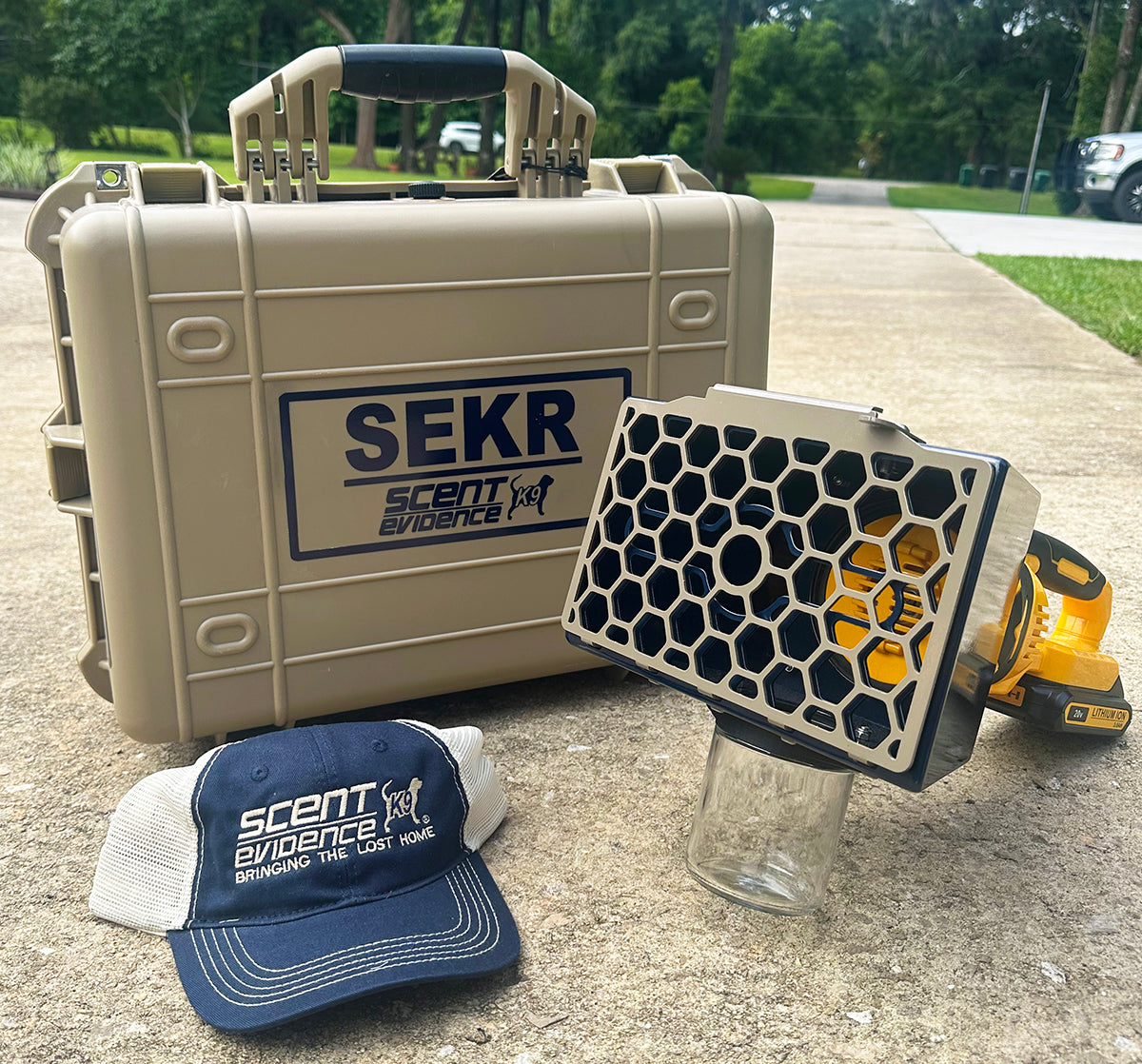The SEKR Scent Evidence Vacuum